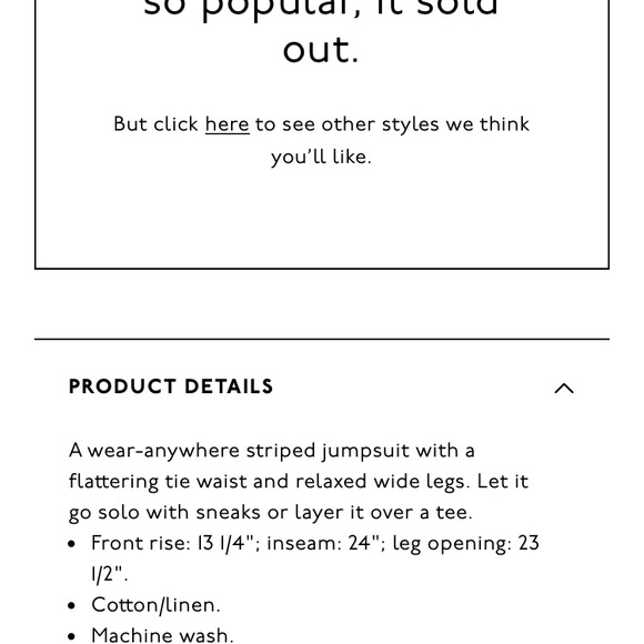 Madewell Striped Pull-On Jumpsuit - Picture 8 of 9